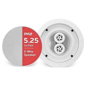 Pyle 5.25" Ceiling Wall Mount Speakers - 2-Way