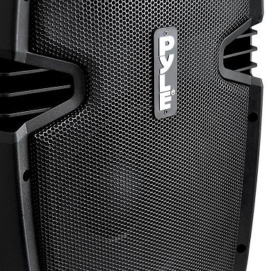 Pyle 12" 1200W Bluetooth PA Loudspeaker - USB/SD Readers, FM Radio, Remote Control, Portable Design