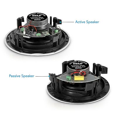 Pyle Pair 8.0” Bluetooth Universal Flush Mount