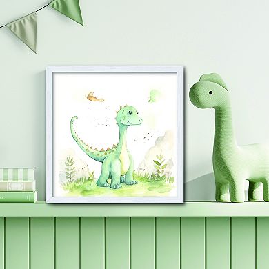 COURTSIDE MARKET Jurassic Jamboree II 16x16 Canvas