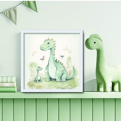 COURTSIDE MARKET Jurassic Jamboree III 16x16 Canvas