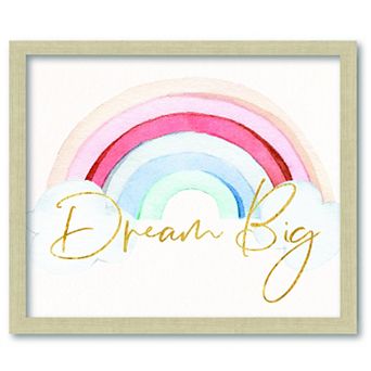 COURTSIDE MARKET Dream Big 16x20 Canvas