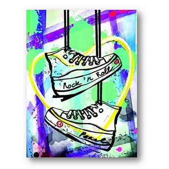 COURTSIDE MARKET Rock & Roll 16x20 Canvas