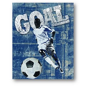 COURTSIDE MARKET Soccer Goal 16x20 Canvas
