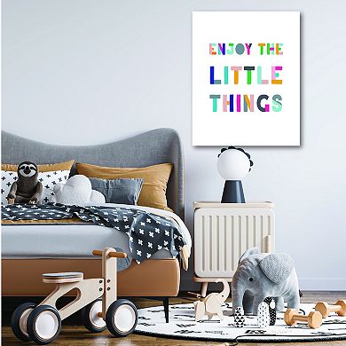 COURTSIDE MARKET Enjoy The Little Things 16x20 Canvas