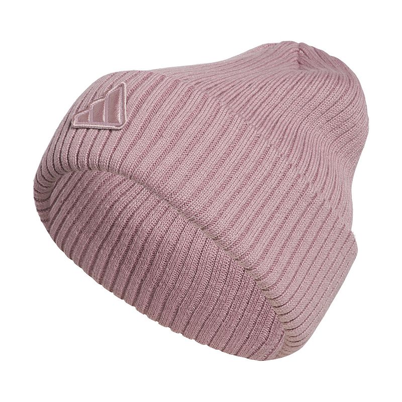 Women's adidas Altitude 2 Fold Beanie, Magic Mauve Purple