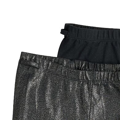 Toddler & Girls 6-12 Jumping Beans® 2-Pack Physical Adaptive Leggings