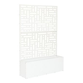 Oakland Living 6' x 4' Freestanding Metal Privacy Screen Room Divider