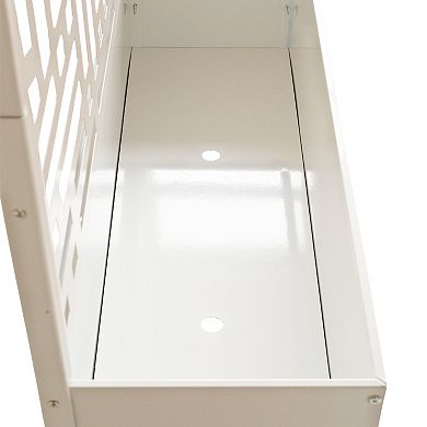 Oakland Living 6' x 4' Freestanding Metal Privacy Screen Room Divider