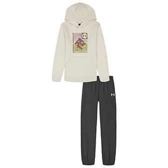 Boys 8-20 Under Armour 2 pc Grid Scape Hoodie & Joggers Set