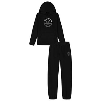 Boys 8-20 Under Armour 2 pc Mountain Logo Hoodie & Joggers Set
