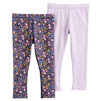 Toddler & Girls 6-12 Jumping Beans® 2-Pack Sensory Adaptive Leggings