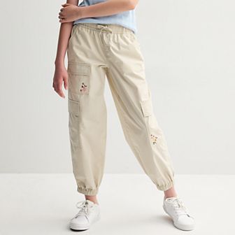 Girls 6-18 SO® Pull On Baggy Cargo Joggers In Regular & Plus Size
