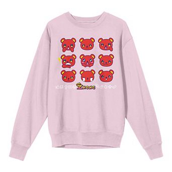 Men's Zhong Nine Facial Expression Long Sleeve Tee