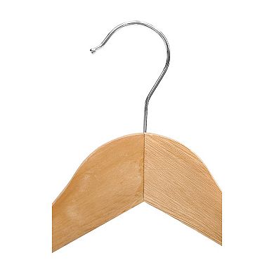 Belle Maison 6 pk. Wooden Hangers Set