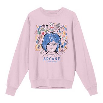 Men's Arcane Powder Doodle Art Long Sleeve Tee