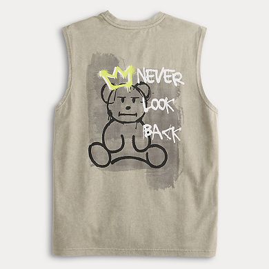 Men's SmileyWorld Never Look Back Muscle Tank