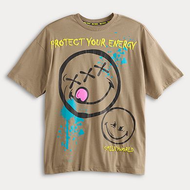 Men's SmileyWorld "Protect Your Energy" Short Sleeve Tee