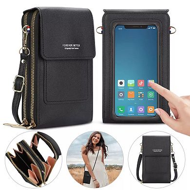 Women Crossbody Touch Screen Cell Phone Bag