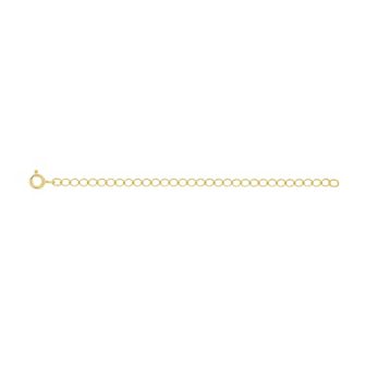 Jewelry Essentials Sterling Silver 4 in Cable Chain Extender