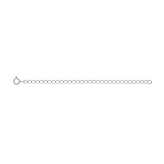 Jewelry Essentials Sterling Silver 4 in Cable Chain Extender