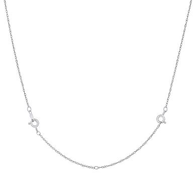 Jewelry Essentials Sterling Silver 2+2-in. Rope Chain Extender