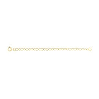 Jewelry Essentials 14k Gold 3 in Cable Chain Extender