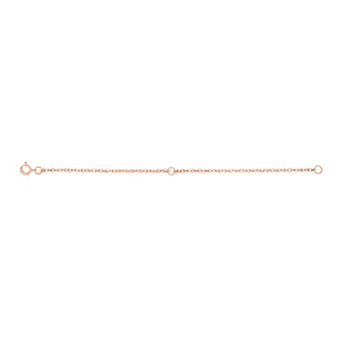 Jewelry Essentials 10k Gold 2+2 in Rope Chain Extender