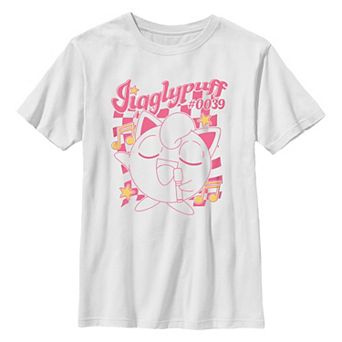 Boys 8-20 Pokemon Jigglypuff Singing Show Graphic Tee