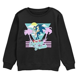 Boys 8-20 Sonic The Hedgehog Spring Break Graphic Fleece