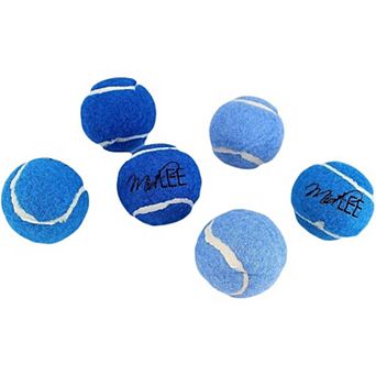 Midlee Mini 1.5" Dog Squeaky Tennis Balls- Set of 6