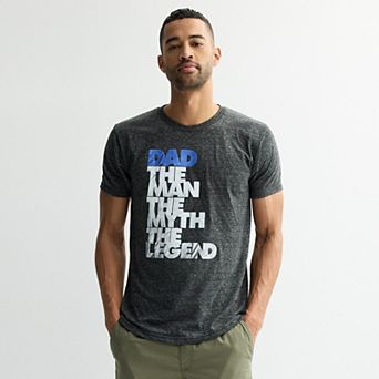 Men's Melmarc "Man Myth Legend" Father's Day Graphic Tee