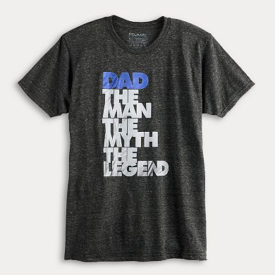 Men's Melmarc "Man Myth Legend" Father's Day Graphic Tee