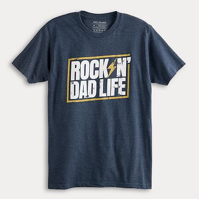 Men's Melmarc "Rock N' Dad Life" Father's Day Graphic Tee