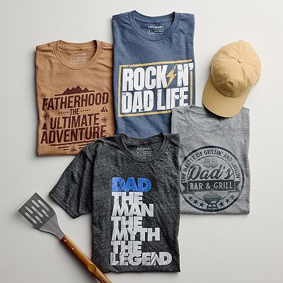 Men's Melmarc "Dad's Bar & Grill" Father's Day Graphic Tee