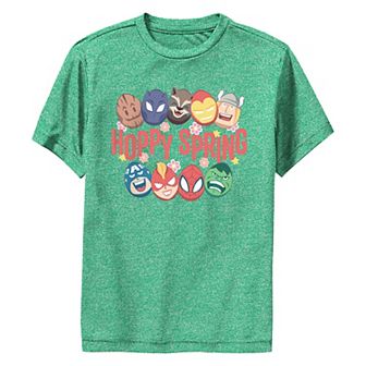 Boys 8-20 Marvel The Avengers Hoppy Spring Graphic Performance Tee