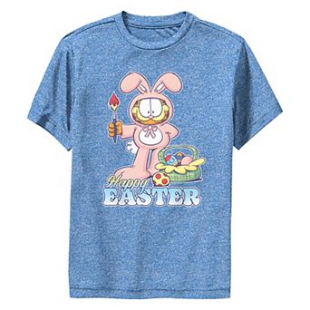 Boys 8-20 Garfield Happy Easter Graphic Performance Tee