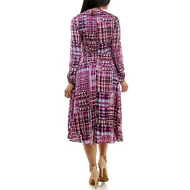 Women's Maison Tara Tie Front Midi Shirtdress