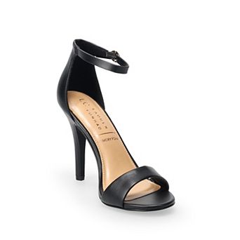 LC Lauren Conrad Fahnny Women's Two-Piece Open Dress Sandals