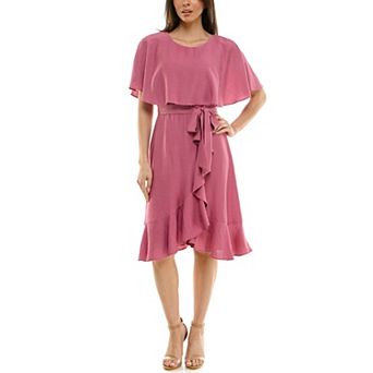 Women's Maison Tara Ruffle Skirt Caplet Dress