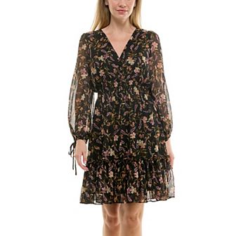 Women's Taylor Floral V-Neck Mini Dress