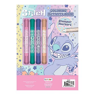Disney's Lilo & Stitch Coloring & Activity Book with Stamper Markers
