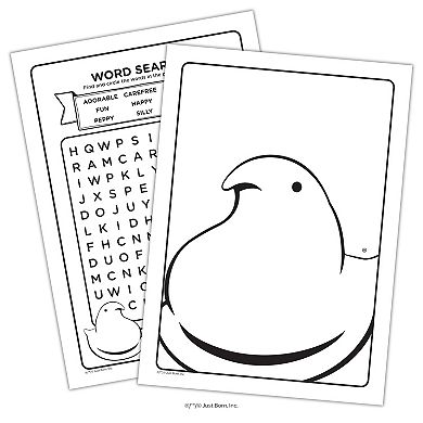Peeps Jumbo Coloring & Activity Book