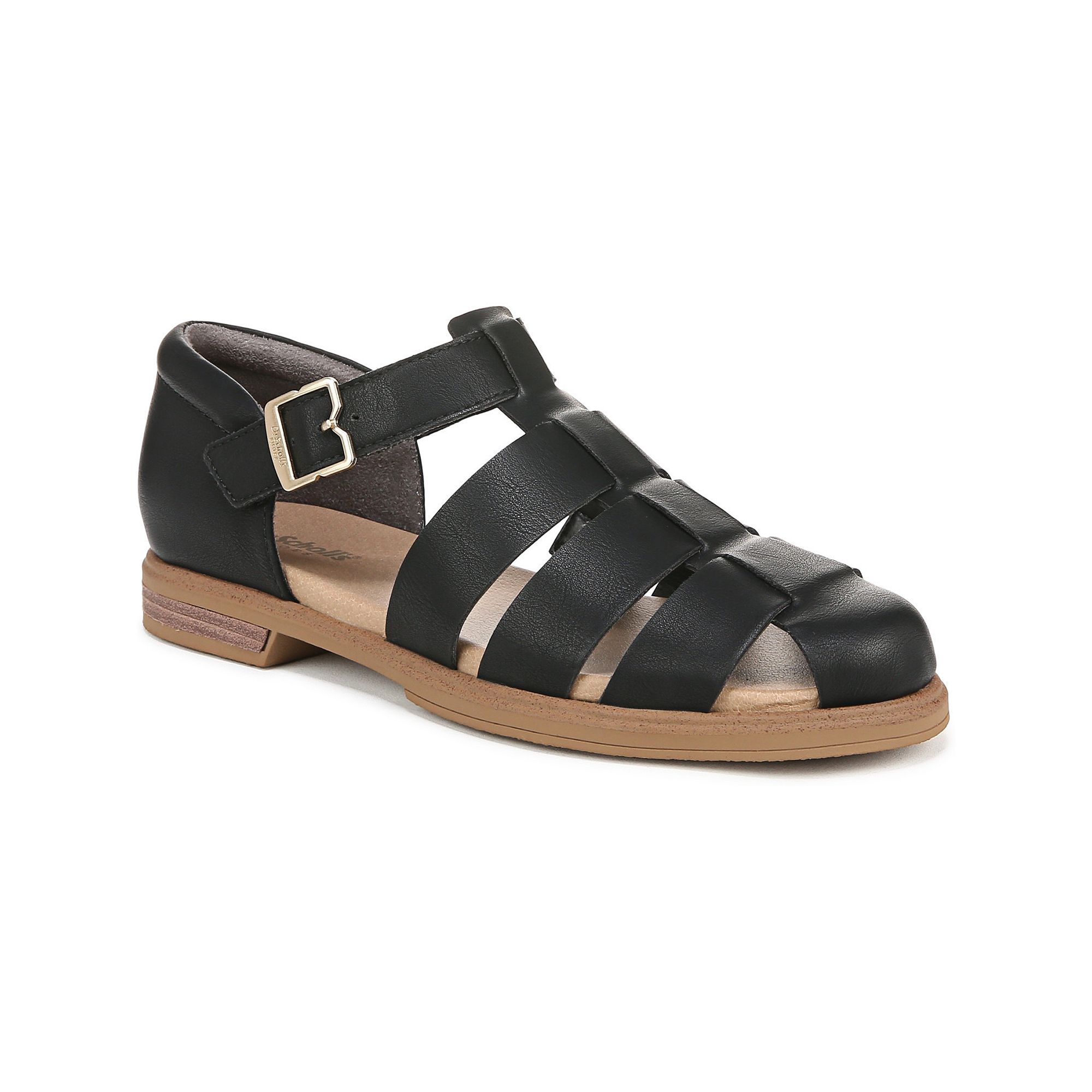 Dr. Scholls Hello Seaside Fisherman Womens Sandals, Size: 6.5, Black