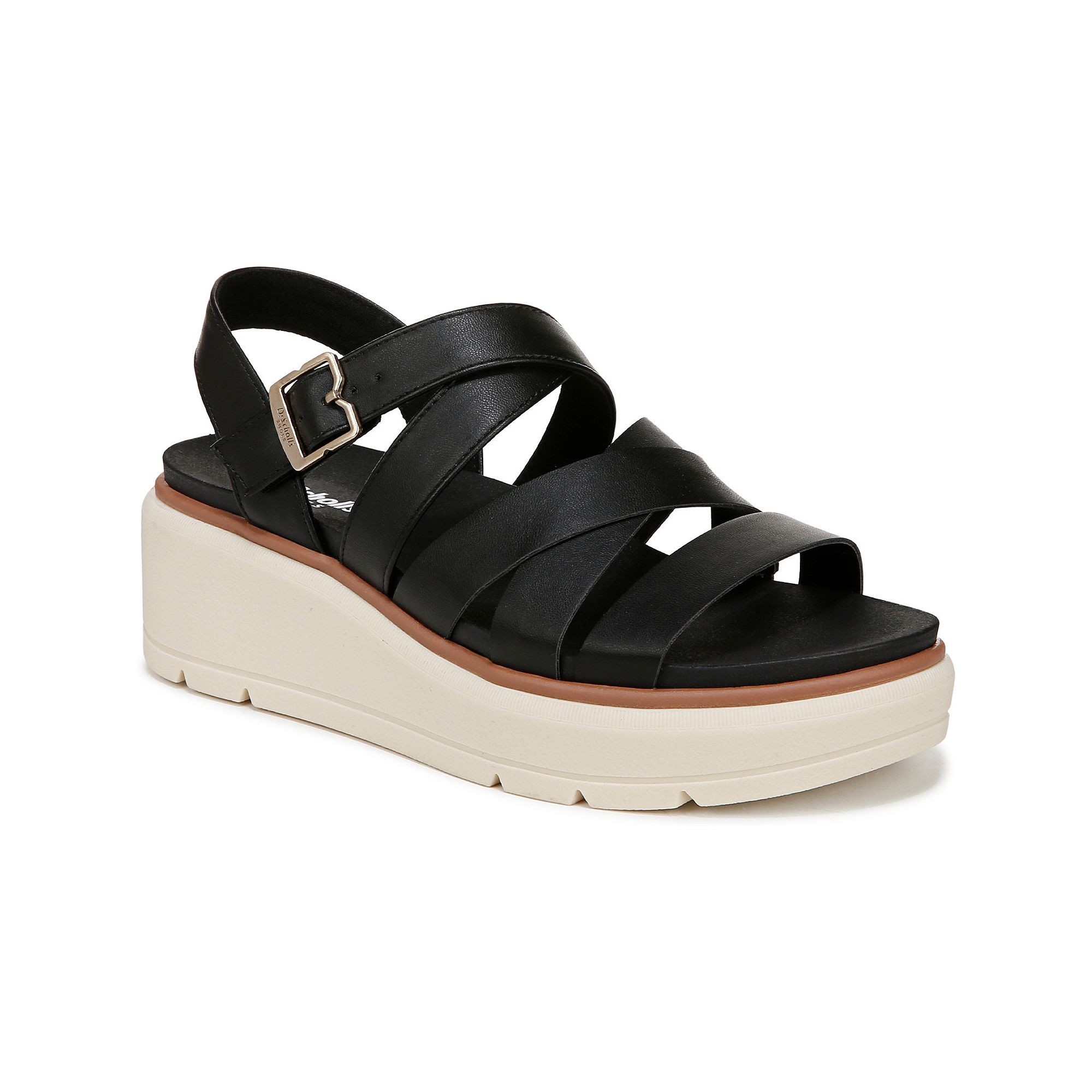 Dr. Scholls Nice Day Max Sun Womens Sandals, Size: 7, Black