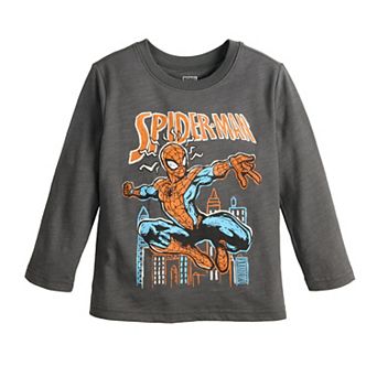 Toddler & Boys 4-12 Jumping Beans® Marvel Adaptive Physical Long Sleeve Graphic Tee