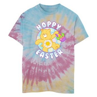 Boys 8-20 Care Bears Hoppy Easter Tie Dye Graphic Tee