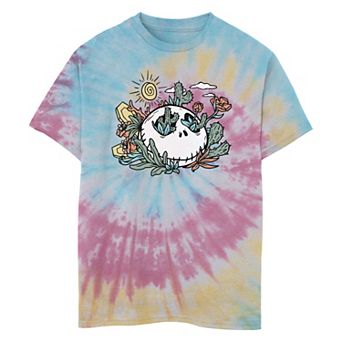 Disney's Nightmare Before Christmas Jack Flowers Boys 8-20 Tie Dye Graphic Tee
