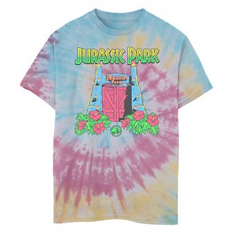 Boys 8-20 Jurassic World Spring Colors Gates Tie Dye Graphic Tee