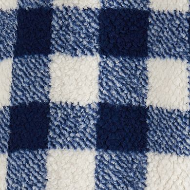 Baby Boy Carter's Plaid Sherpa Long-Sleeve Jumpsuit